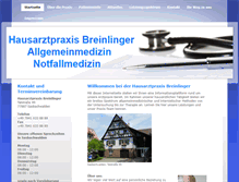 Tablet Screenshot of mein-arzt-ist.net